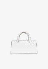 Tory Burch Fleming East-West Leather Tote Bag 164763 0-100