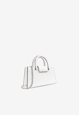 Tory Burch Fleming East-West Leather Tote Bag 164763 0-100