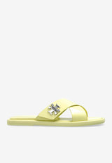 صندل فلات تيرنلوك من الجلد