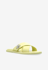 صندل فلات تيرنلوك من الجلد