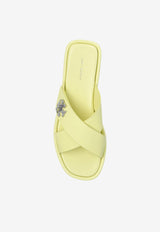 صندل فلات تيرنلوك من الجلد