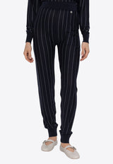 بنطال مُقلّم من الصوف