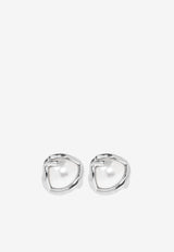 Fendi F is Fendi Stud Earrings Silver 8AK796 A5TO-F0AE5