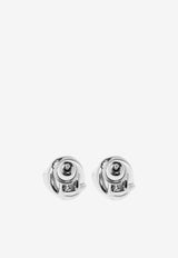 Fendi F is Fendi Stud Earrings Silver 8AK796 A5TO-F0AE5