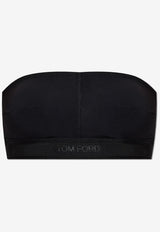 Logo Waistband Cropped Top