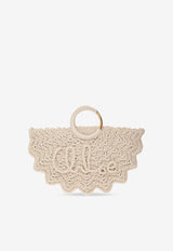 Small Bracelet Paravent Crochet Knit Tote Bag