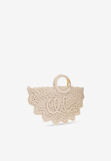 Small Bracelet Paravent Crochet Knit Tote Bag