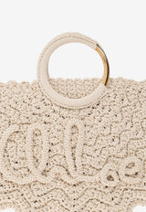 Small Bracelet Paravent Crochet Knit Tote Bag