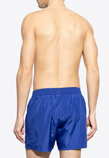 شورت سباحة برقعة شعار الماركة