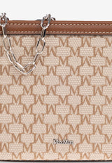 Max Mara Logo Plaque Zip-Up Clutch Bag MMTROUSSEXS 2514711032-001