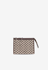 Max Mara Logo Plaque Zip-Up Clutch Bag MMTROUSSEXS 2514711032-003