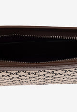 Max Mara Logo Plaque Zip-Up Clutch Bag MMTROUSSEXS 2514711032-003