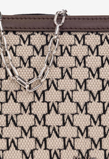 Max Mara Logo Plaque Zip-Up Clutch Bag MMTROUSSEXS 2514711032-003