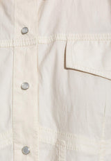 GANNI Shirt with pockets Cream W0316 6977-135