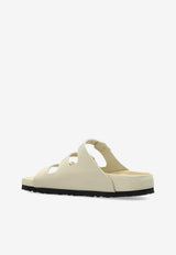 Birkenstock Slides Florida Fresh Cream 1029355 0-HIGH SHINE ECRU