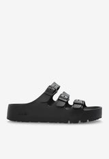 Birkenstock X Papillio Florida Rubber Sandals Black 1029738 0-BLACK