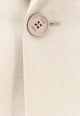 Fendi Wool Single-Breasted Blazer Beige FJ0798AR8T_F1MTE_Beige_29849565