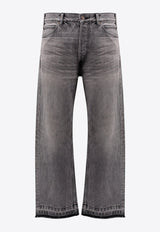 Celine Wesley Low-Rise Washed Jeans Gray 2N785444W_FZL3_OneColor_29854223
