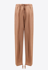 Dries Van Noten Penra Straight-Leg Pants Beige 2510109061427_306_Grey_30898756