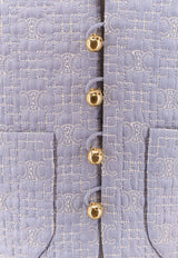 Celine Triomphe Boutis Chelsea Striped Jacket Blue 2V65S128X_07CG_OneColor_29852633