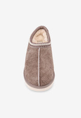 UGG Tasman Shaggy Suede Sandals Brown 1166930_SKP_Brown_29856838