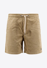 Polo Ralph Lauren Prepster Logo Corduroy Shorts Beige 710800214_031_Green_30898239