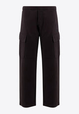 C.P. Company Fleece Cargo Pants Black 18CMSP045A005086W_999_OneColor_29844072