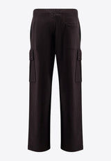 C.P. Company Fleece Cargo Pants Black 18CMSP045A005086W_999_OneColor_29844072
