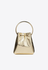 Jimmy Choo Mini Bon Bon Mirror Top Handle Bag BONBONXVKGOLD_Golden_30893614