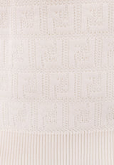 Fendi All-Over Logo Short-Sleeved T-shirt FZXD57AUZRF0ZNM_White_29851530