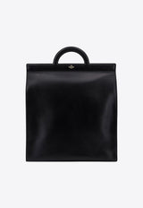 Valentino Tagged Leather Top Handle Bag Black 4Y0B0C64LYI_0NO_Black_29846655