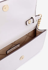 Michael Kors Medium Jet Set Leather Crossbody Bag White 32R4GJ6C9L_085_OneColor_29844078