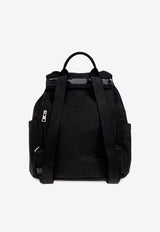 Tory Burch Virginia Logo Plaque Backpack 169165001_Black_29848706