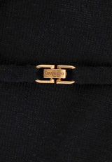 Saint Laurent Deep V-neck Bodysuit Black 790090YAPK2_1000_Black_29852082