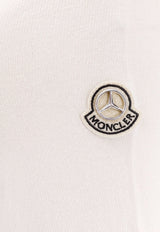 Moncler X Mercedes-Benz By Nigo Graphic Print Ribbed Knit Sweater White 4019C00004M1113_034_White_30632695