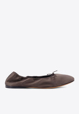 The Row Awar Bow Ballet Flats Brown F1539W326_BRW_Brown_29855703
