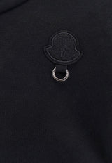 Moncler Genius Logo-Printed Zip-Up Sweatshirt 09T8G00001899WC_999_Black_29847290