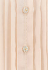 Tom Ford Plisse Plastron Button-Up Silk Shirt Pink CA3254FAX1133_AW016_Pink_29848408