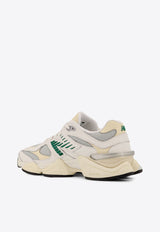 New Balance 9060 Leather and Mesh Low-Top Sneakers White U9060ESE_OFFWHITE_White_29853760