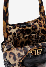 Balenciaga Small Monaco Chain Shoulder Bag Black 7918472AA5C_1062_Black_29847371