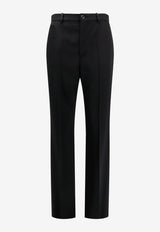 Balenciaga Straight-Leg Tailored Pants Black 773343TNT39_1000_Black_29844173