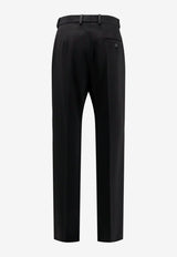 Balenciaga Straight-Leg Tailored Pants Black 773343TNT39_1000_Black_29844173