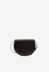 The Row Canteen Leather Shoulder Bag Black W1730L117_BLANS_Black_30632703