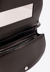 The Row Canteen Leather Shoulder Bag Black W1730L117_BLANS_Black_30632703