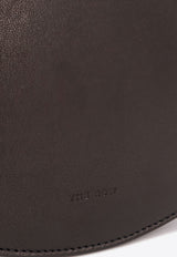 The Row Canteen Leather Shoulder Bag Black W1730L117_BLANS_Black_30632703