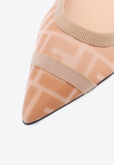 Fendi Colibrì Lite 55 FF Mesh Slingback Pumps Pink 8J8589AQ6U_F1R8N_Pink_29853644