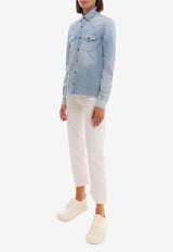 Levi's Ribcage Cropped Pants White 726930076_0076_White_29848280