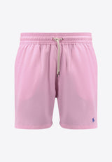 Polo Ralph Lauren Classic Logo Swim Trunk Pink 710957782_004_Pink_30897594