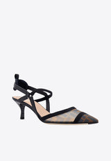 Fendi Colibri 55 Leather-Blend Pumps 8J8589AQ6U_F13TU_Black_29852929