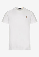 Polo Ralph Lauren Logo Embroidered Crewneck T-shirt White 710740727_002_White_29841227